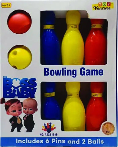 Boss Baby Bowling Game Set for Kids