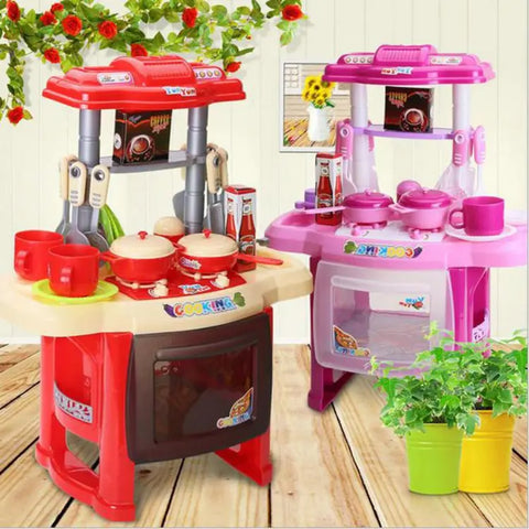 CHEF Kitchen Cooking Fun Set With Kitchen Appliances And Utensils - 31 pcs