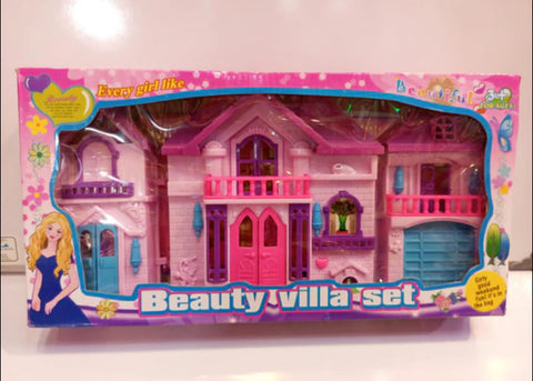 Doll House Beauty Villa Set Toys For Kids