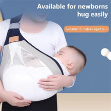 Baby Carrier - One Shoulder, Labor-Saving, Half Wrapped Sling