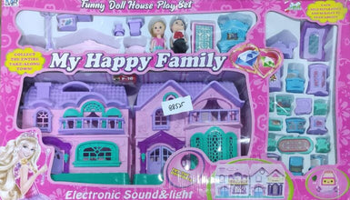 My Happy Family Funny Doll House Play Set