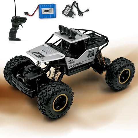Metal RC Car Rock Crawler Remote Control Toy Cars On The Controlled Drive Off-Road Toys For Boys Kids