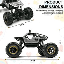 Metal RC Car Rock Crawler Remote Control Toy Cars On The Controlled Drive Off-Road Toys For Boys Kids