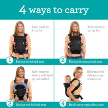 Infantino Flip Advanced 4-in-1 Ergonomic Baby Carrier