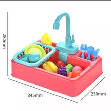 Kitchen Sink Electric Dishwasher Kitchen Toy For Home Kindergarten For Children Kid Boys And Girls